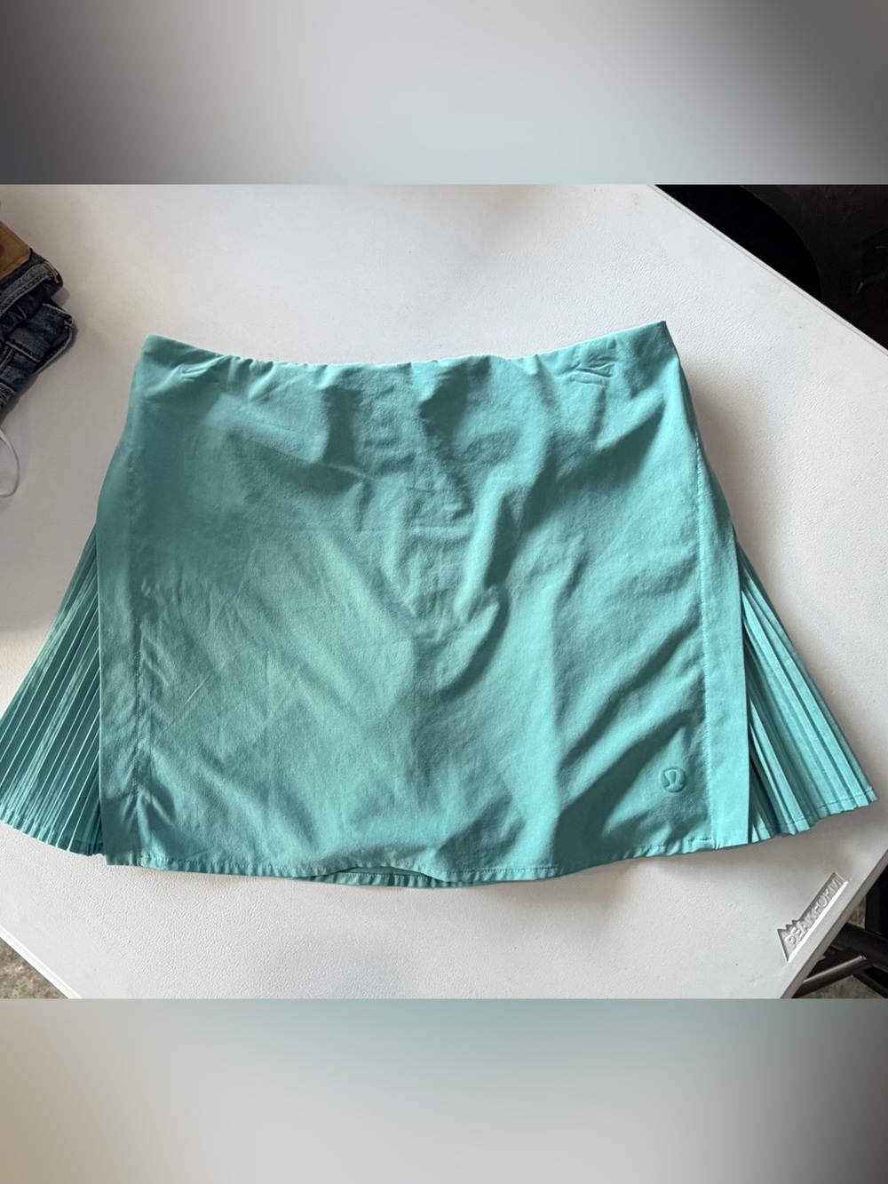 lululemon athletica Teal Mini Athletic Skirt